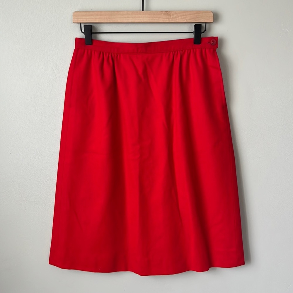 Pendleton Virgin Wool Petite 12 Vintage Skirt